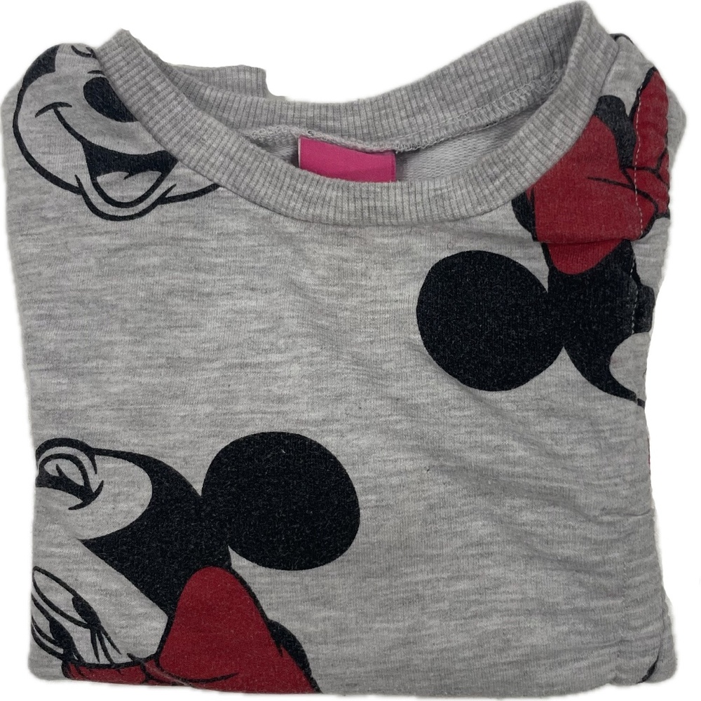 Classic Minnie Mouse Sweatshirt Grey 2T